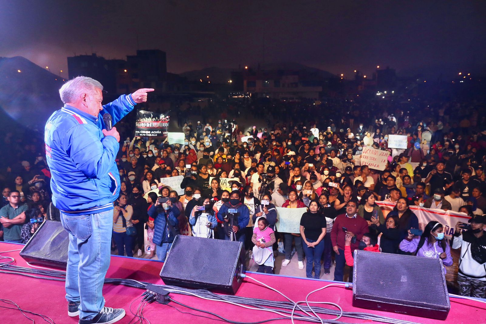 César Acuña: "Soy el defensor de Alto Trujillo y de las familias humildes"