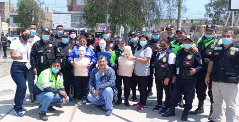 Capacitan a personal de instituciones para actuar ante una emergencia