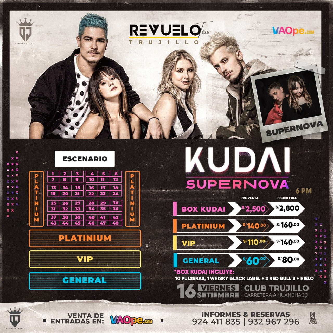 ¡Kudai y Supernova en Trujillo!