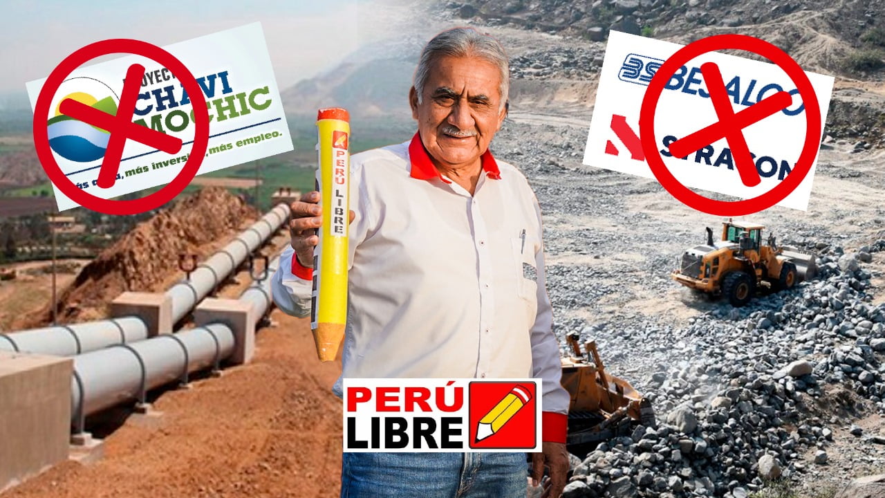 Trujillo: Candidato de Perú Libre en contra de Chavimochic y obra en San Ildelfonso