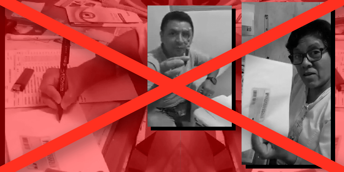 Elecciones 2022: Es falso que ONPE utilice lapiceros de tinta borrable