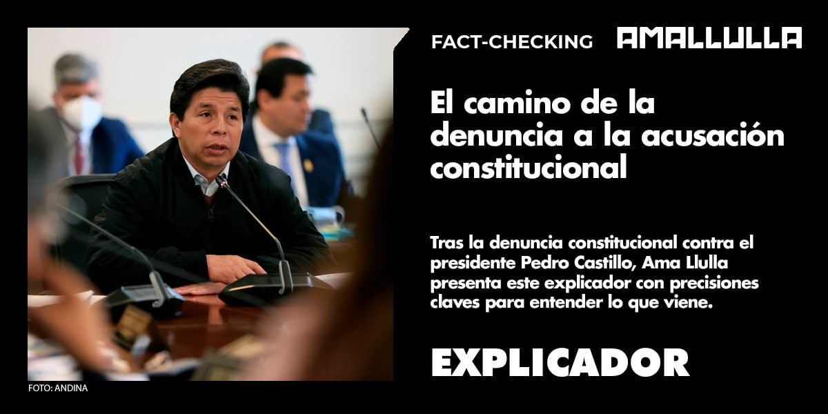 Explicador: El camino de la denuncia a la acusación constitucional