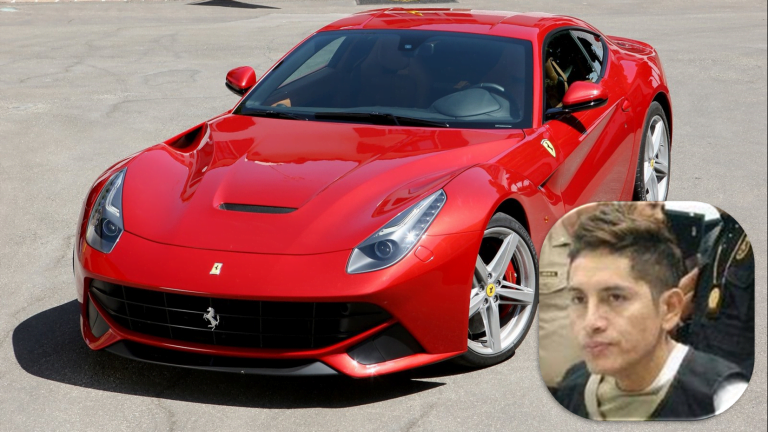 Gerald Oropeza pide de regreso su Ferrari Berlinetta, pero Poder Judicial se niega