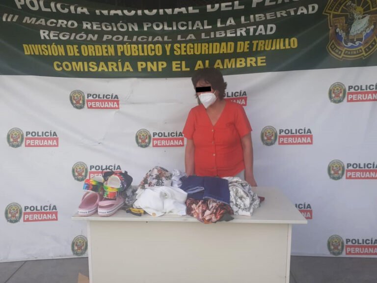 Capturan a tendera que robó prendas valorizadas en casi S/ 3 mil en Mall Aventura Plaza