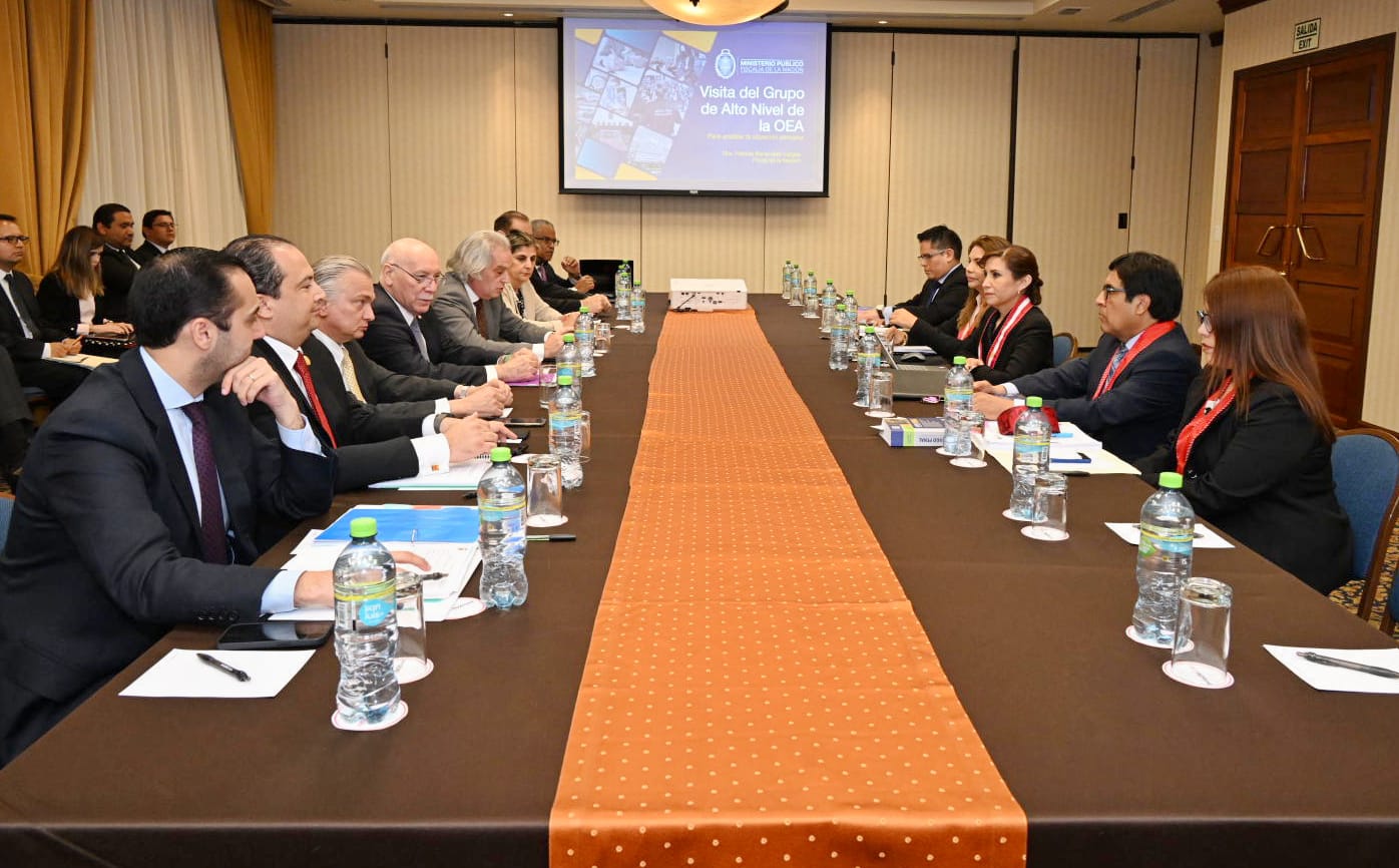 Fiscal de la Nación se reúne con Grupo de Alto Nivel de la OEA