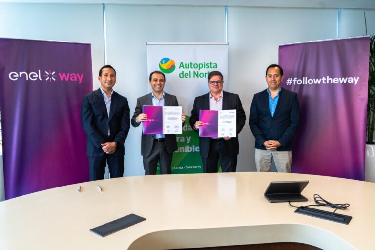 Aunor instalará la primera red de carga eléctrica rápida en la Panamericana Norte