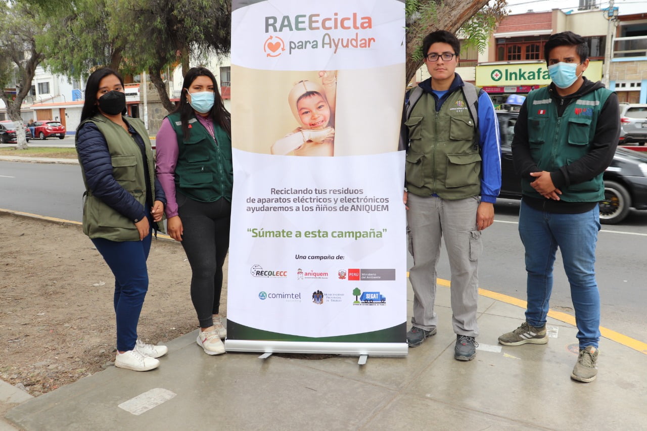 Inician campaña de reciclaje de RAEE en la Universidad Nacional de Trujillo