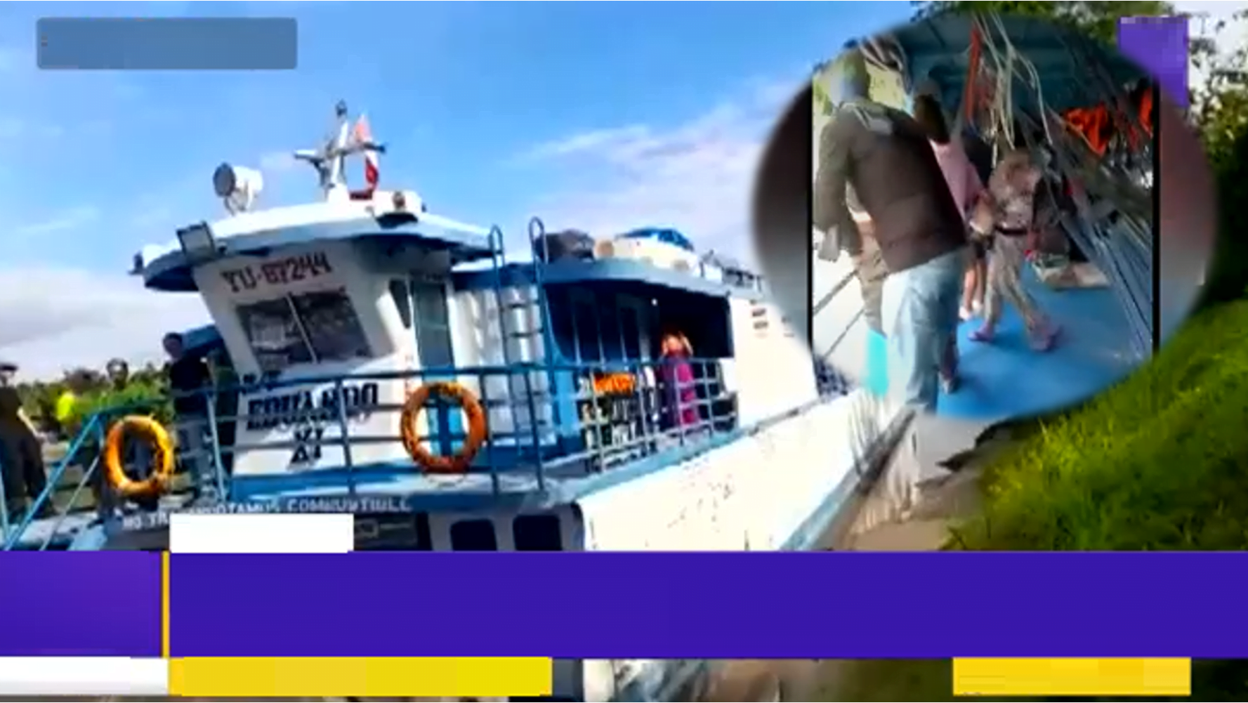 Turistas llevan retenidos más de 12 horas por comuneros en el río Marañón por protestas