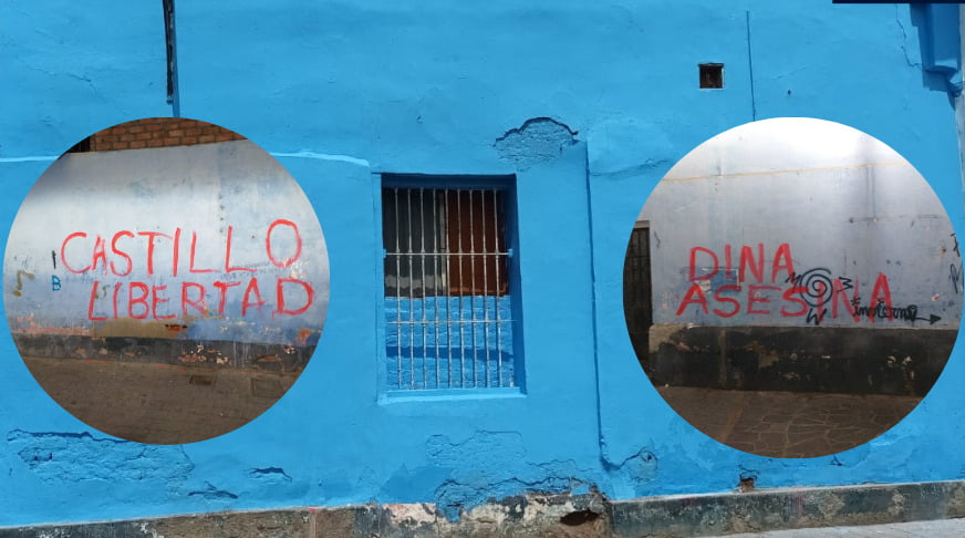 Borran mensajes en contra de Dina Boluarte y el Congreso