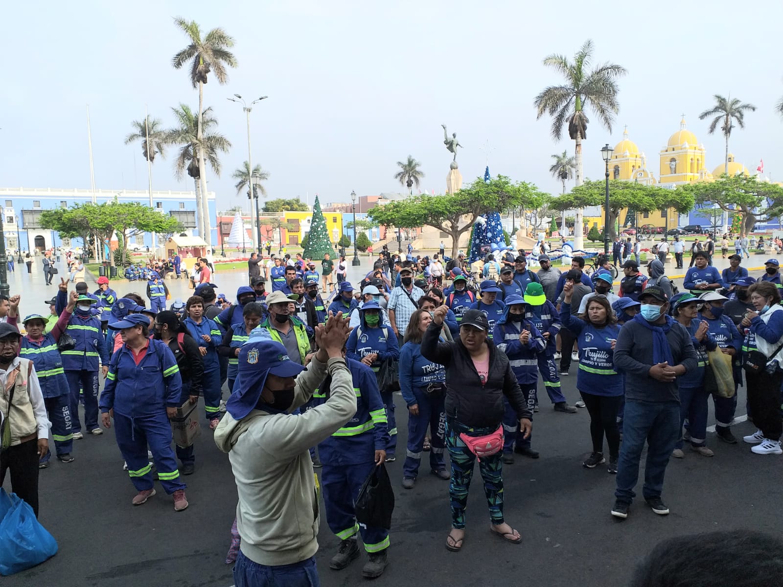Trabajadores del Segat vuelven a paralizar labores por incumplimiento de pagos