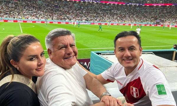 Critican el viaje César Acuña al Mundial de Qatar