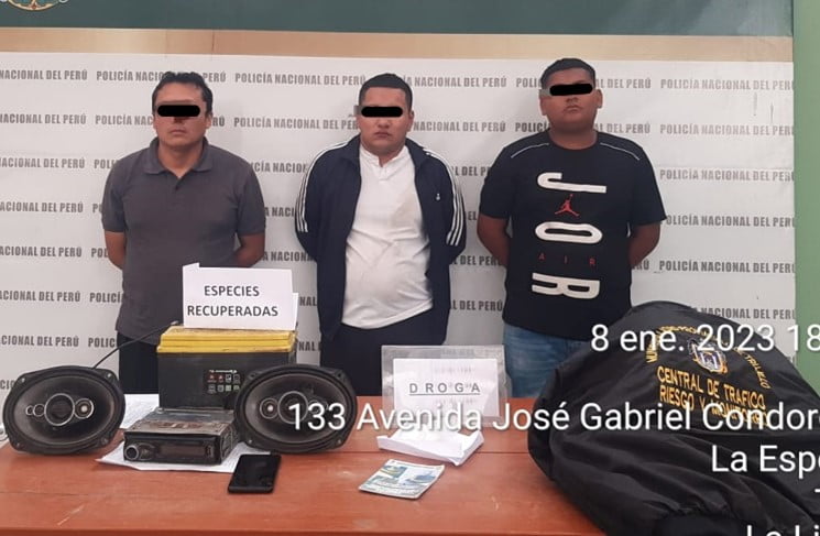 Capturan a integrantes de “Los Malditos de la Esperanza”