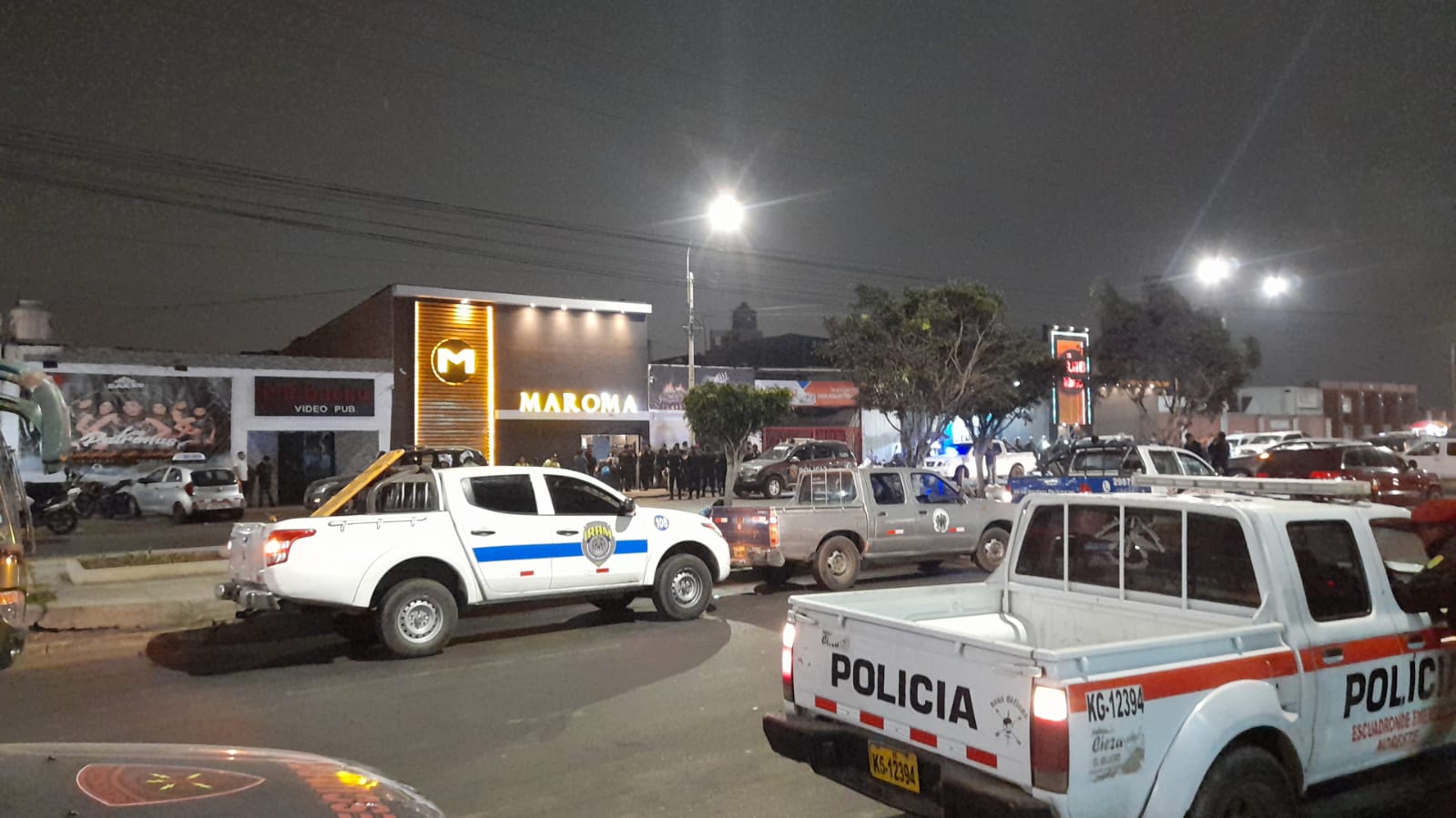 Trujillo: Intervienen locales nocturnos de la Av. Túpac Amaru