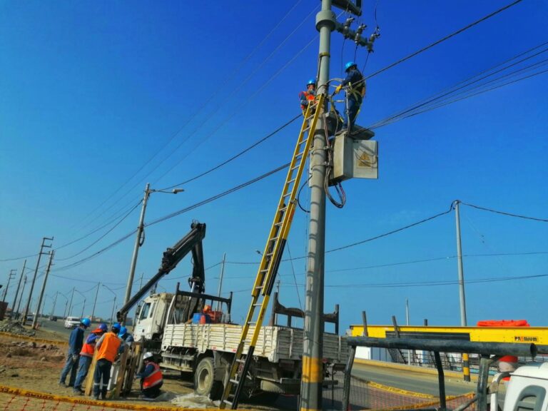 Hidrandina realizará cortes de energía eléctrica programados en seis distritos de Trujillo
