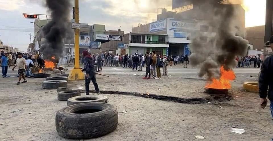 La Libertad: ¿Cuáles son las vías bloqueadas por protestas contra el Gobierno?