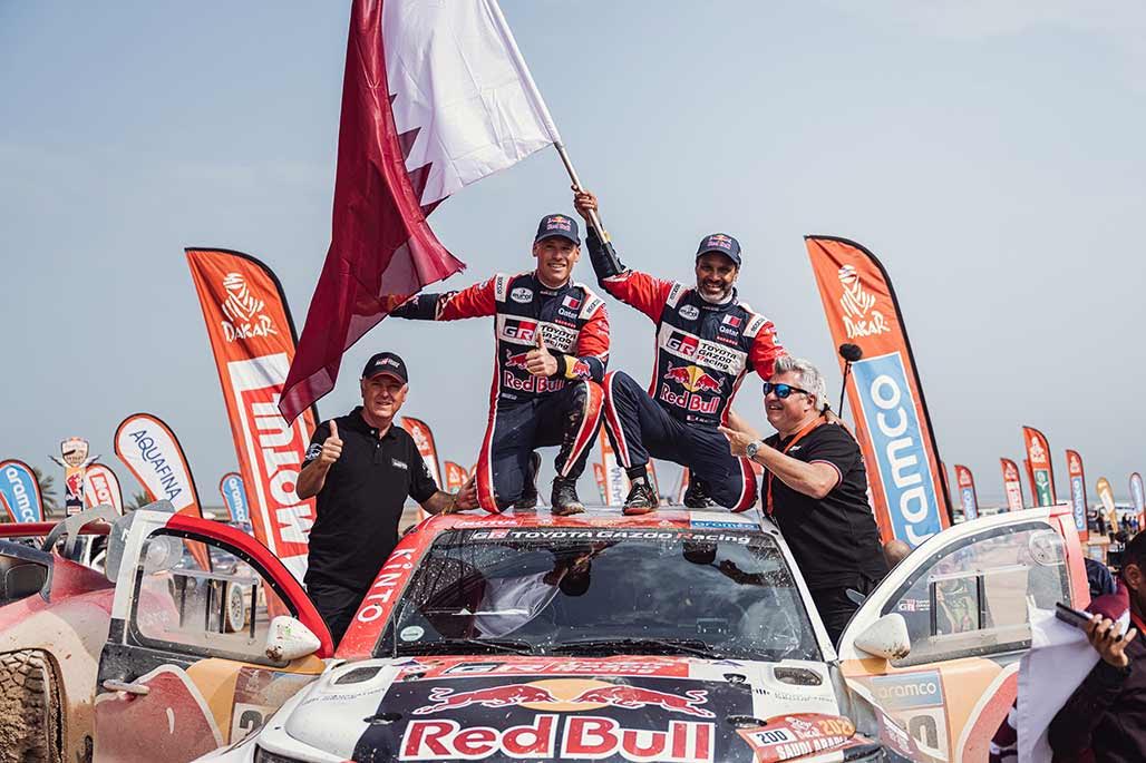 Equipo automovilístico logra su segunda victoria consecutiva en el DAKAR 2023