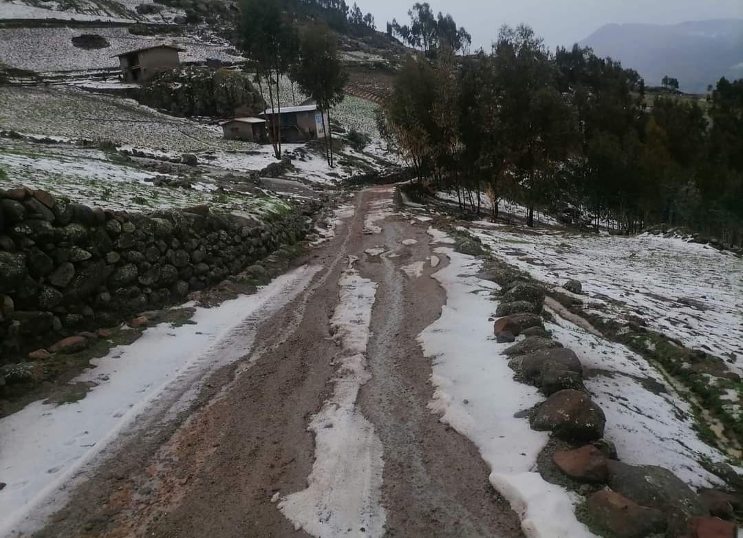 La Libertad: Pobladores de Julcán afectados por lluvias y granizo