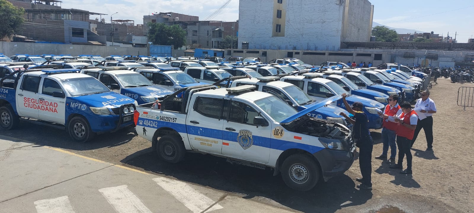 Trujillo: Solo 12 de 65 camionetas de Seguridad Ciudadana están operativas