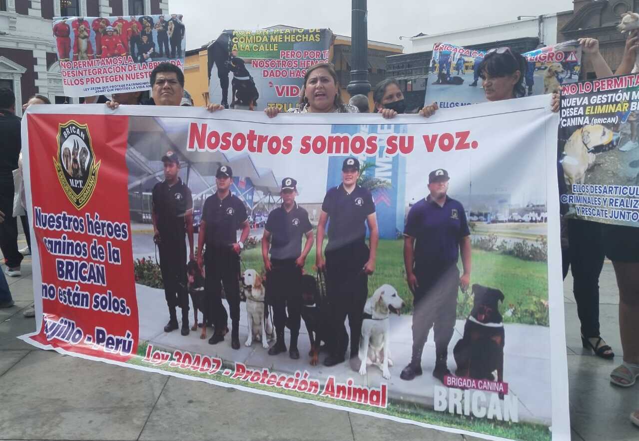 MTP considera eliminar la Brigada Canina por crisis administrativa