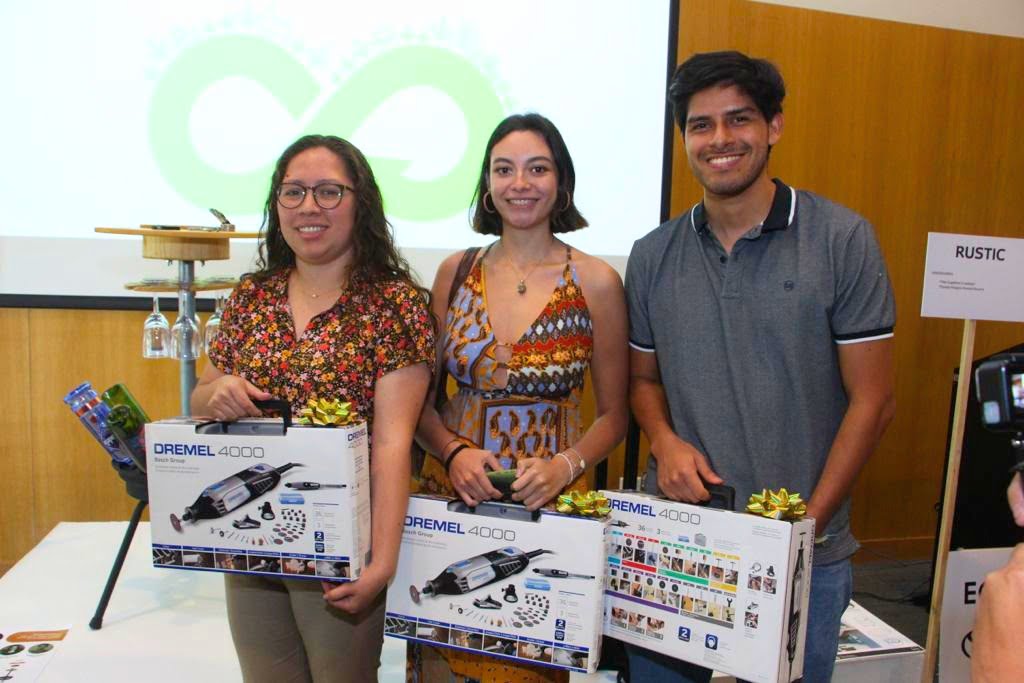 Proyectos universitarios creados con autopartes reutilizadas fueron premiados