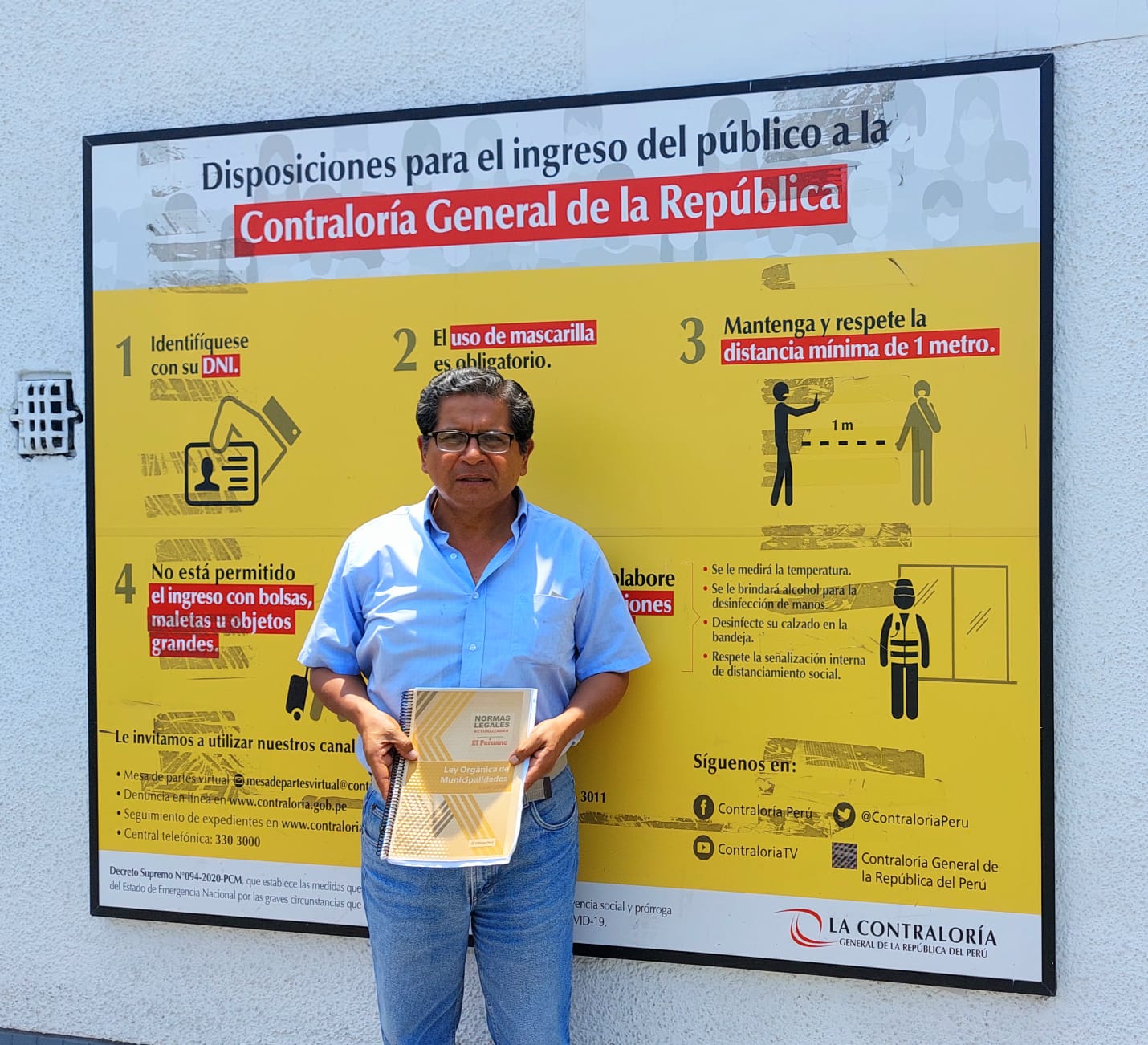 Moche: Contraloría detectó irregularidades en obra que involucra a Arturo Fernández