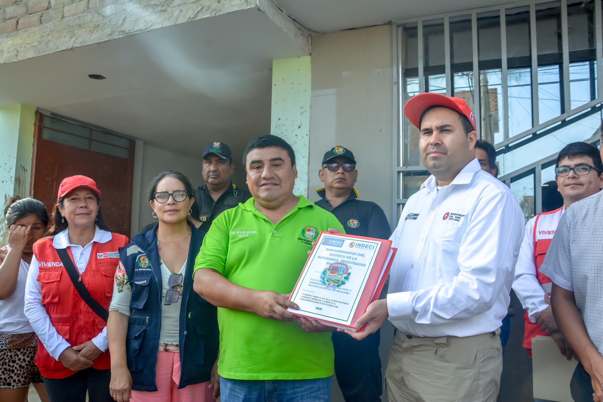 Ministerio de Vivienda recibe primer padrón de más de 100 damnificados por lluvias en Trujillo