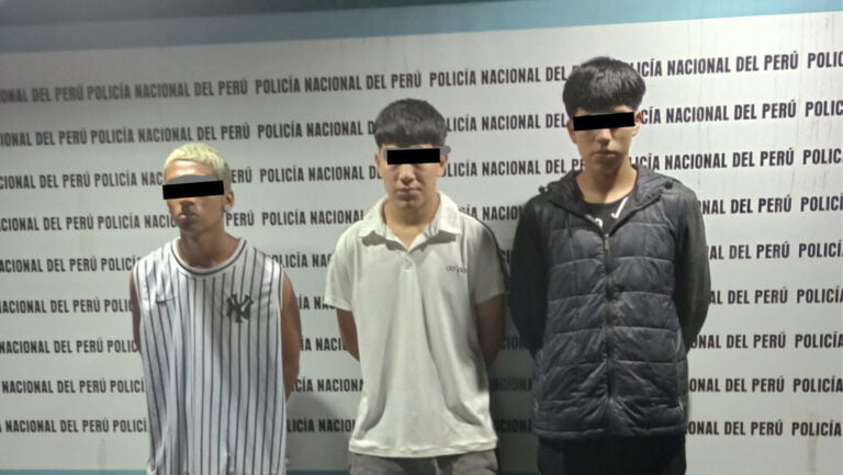 Trujillo: Tres menores de edad integraban banda delincuencial «Los pibes de Alto Trujillo»