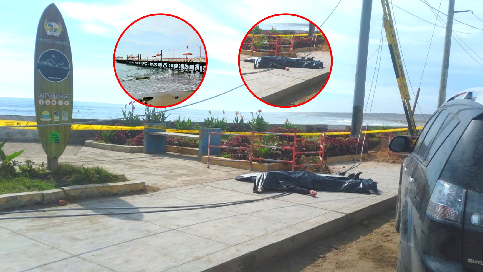Huanchaco: Surfista habría fallecido electrocutado