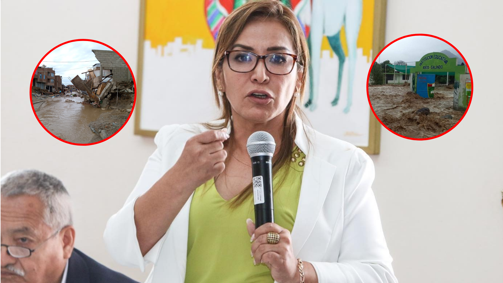 Magaly Ruíz: "Seré fiel vigilante del presupuesto para las regiones damnificadas"