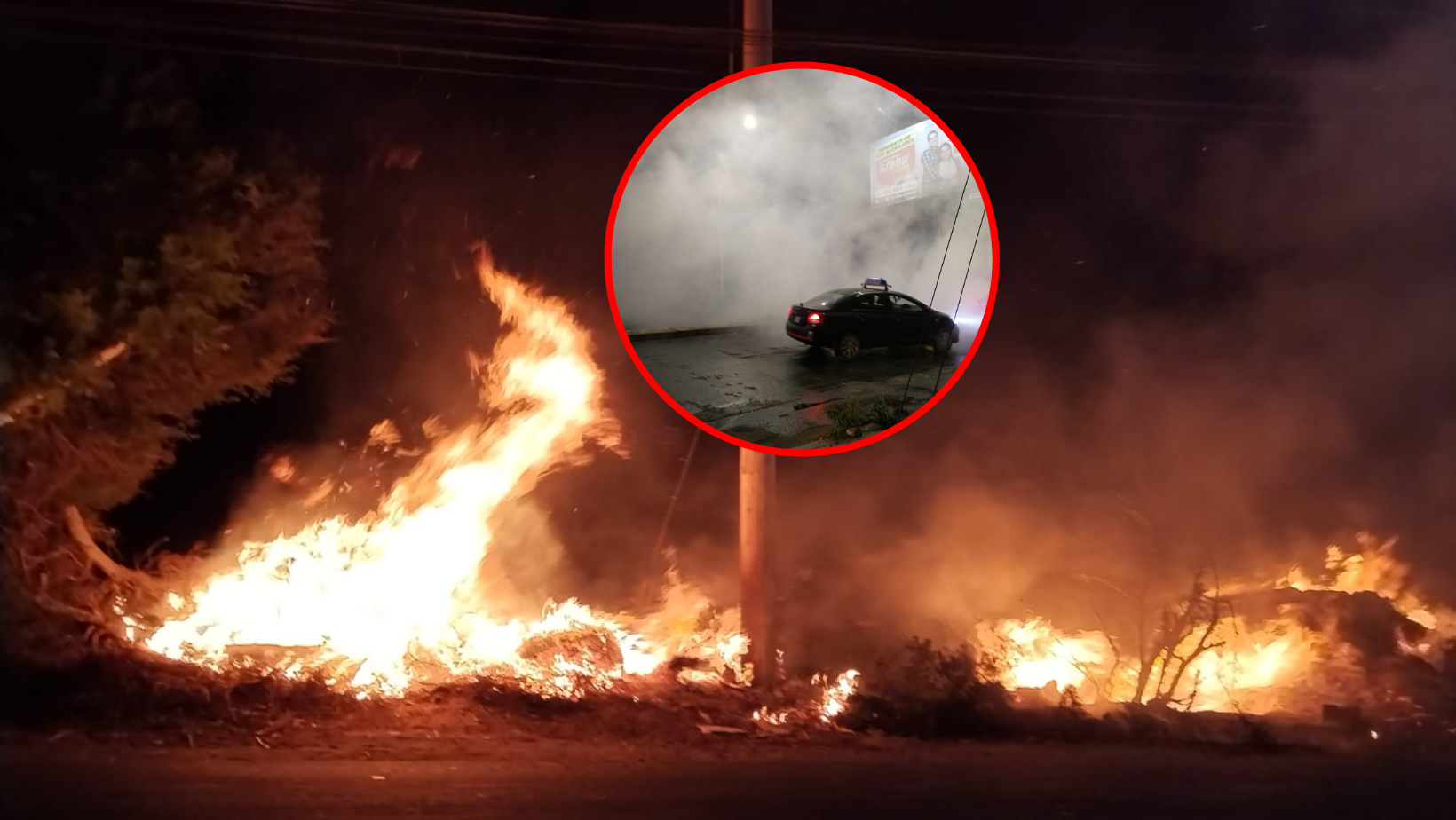 Trujillo: ciudadanos habrían ocasionado incendio frente al Parque Eterno