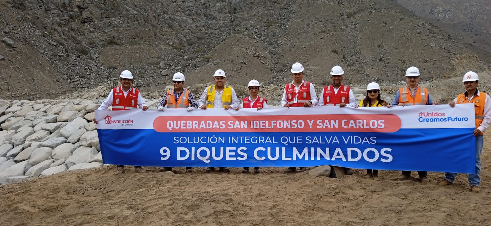 Ante Niño Costero, solo están construidos 9 de 35 diques en quebrada San Idelfonso