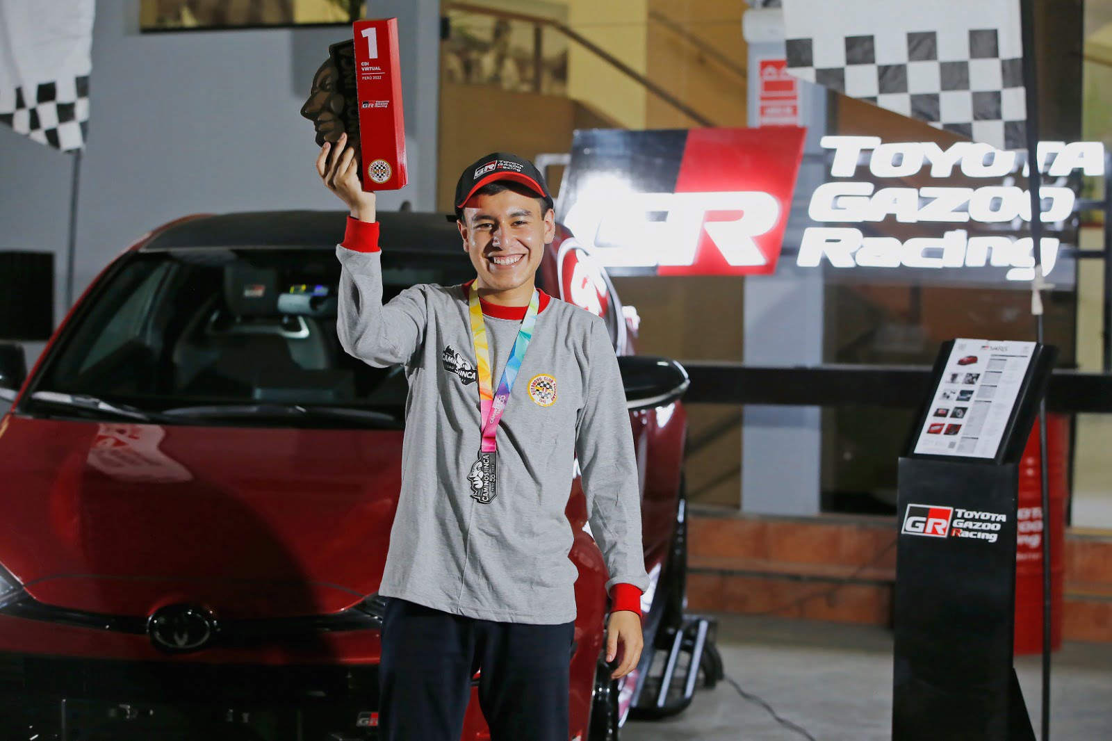 Andahuaylino Diego Rivas obtuvo el primer lugar del Rally Caminos del Inca