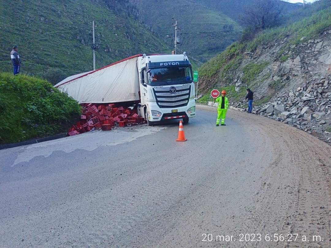La Libertad: Accidente de tránsito en la vía Huamachuco - Trujillo