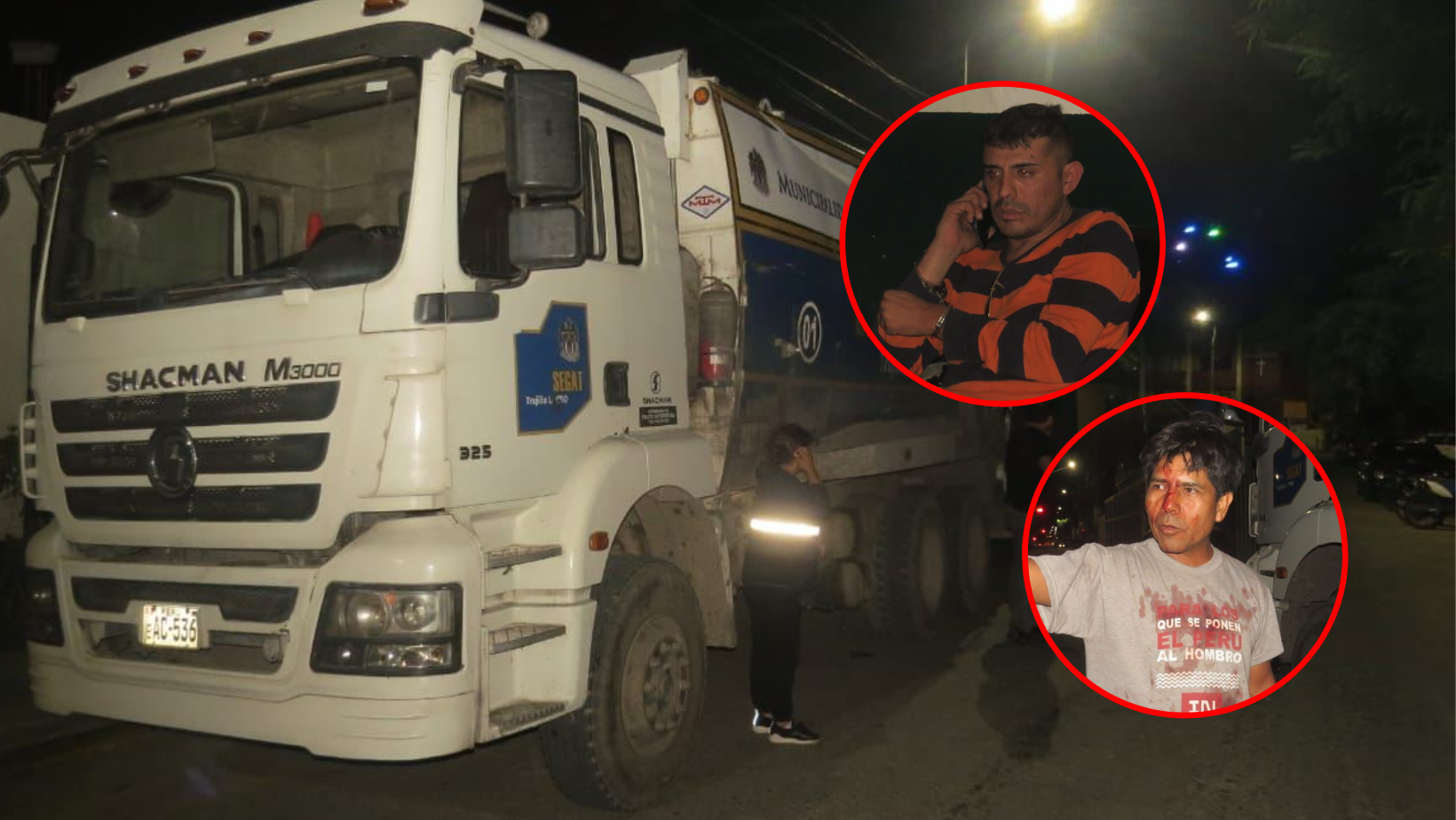 Trujillo: Sujeto agredió a trabajador del Segat en la Urb. Torres Araujo