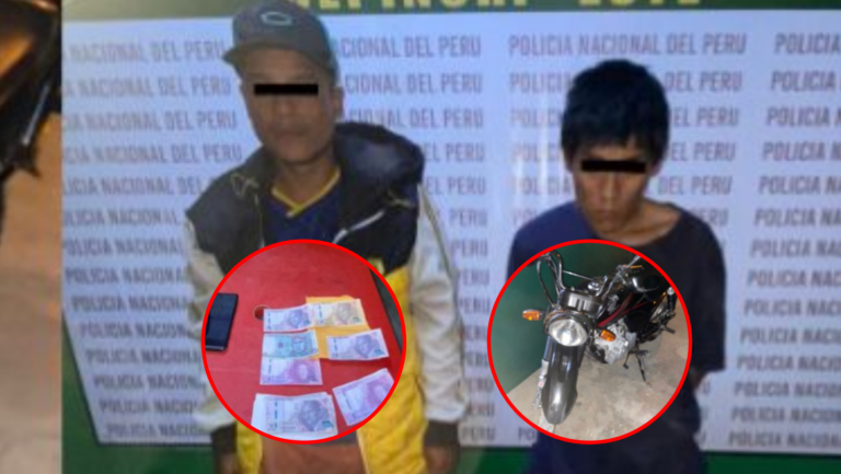 Trujillo: Capturan a presuntos integrantes de la banda criminal «Los Malditos de Laredo» cobrando dinero a empresaria trujillana