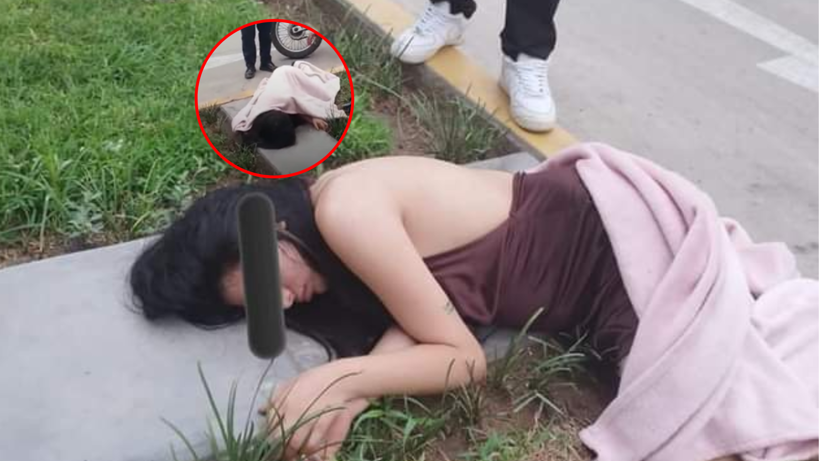 Trujillo: Mujer en estado inconsciente es abandonada por sujetos en la urb. Santa María