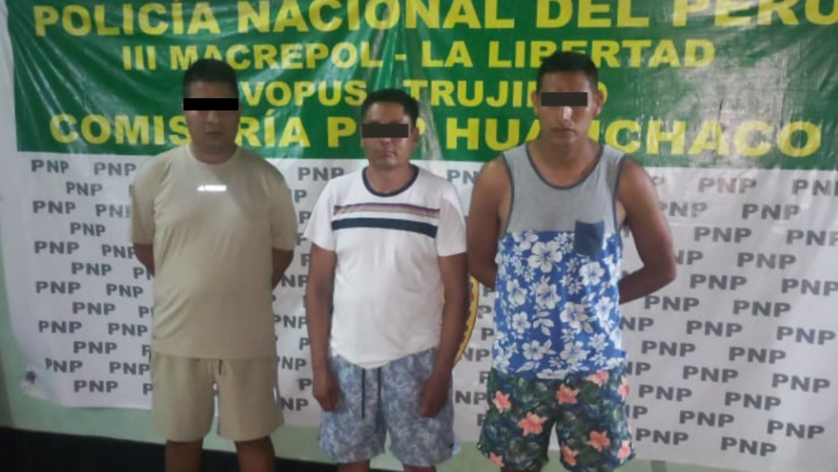 Huanchaco: Detienen a ciudadanos por tenencia ilegal de armas