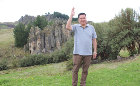 Luis Aragón se fue a Cajamarca y Apurímac en sus Semanas de Representación de enero y febrero.