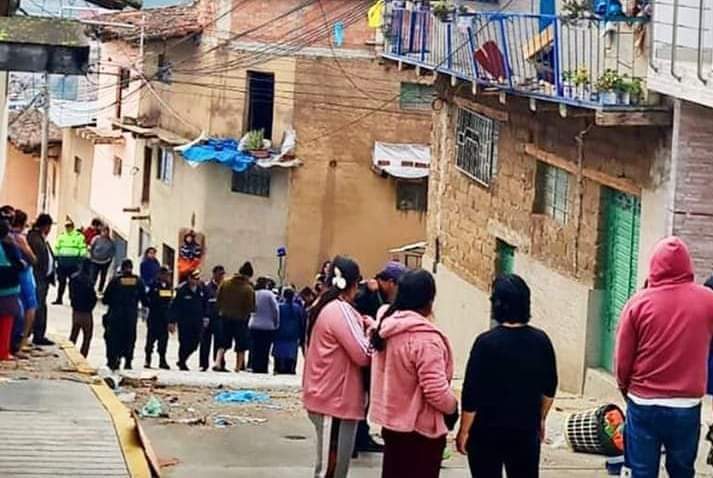 Otuzco: Dos personas heridas tras explosión de balón de gas en vivienda