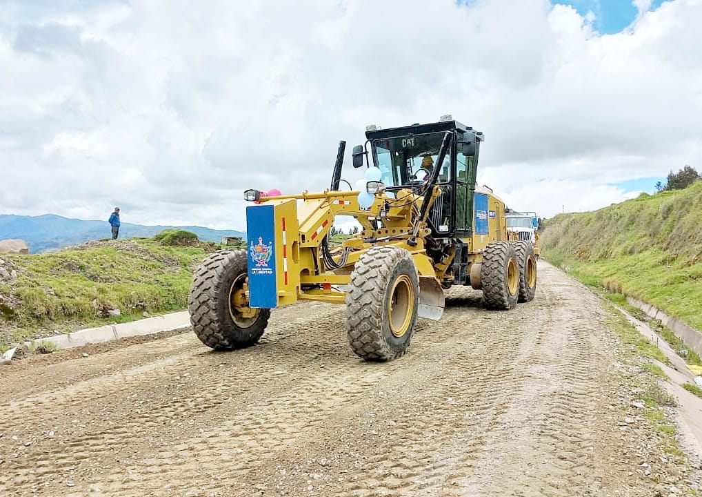 La Libertad: Reinician construcción de la carretera Agallpampa - Julcán con un costo de 13.4 millones de soles