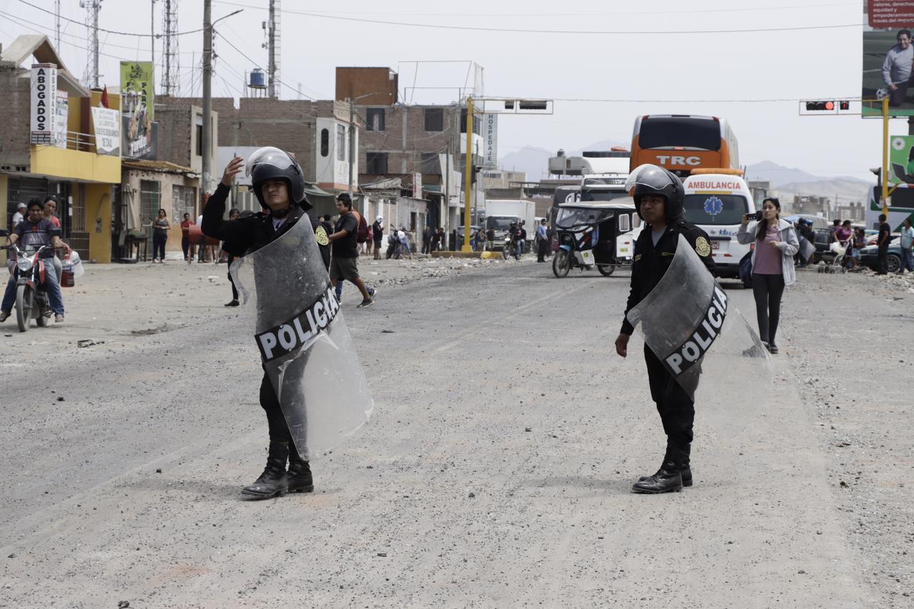 Se quedan los 80 agentes de la Policía en La Libertad y ya no van a Lima