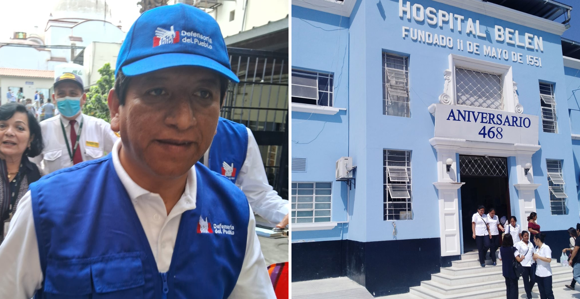 Defensor del Pueblo se reúne con internos del penal El Milagro e inspecciona ambientes de Hospital Belén de Trujillo