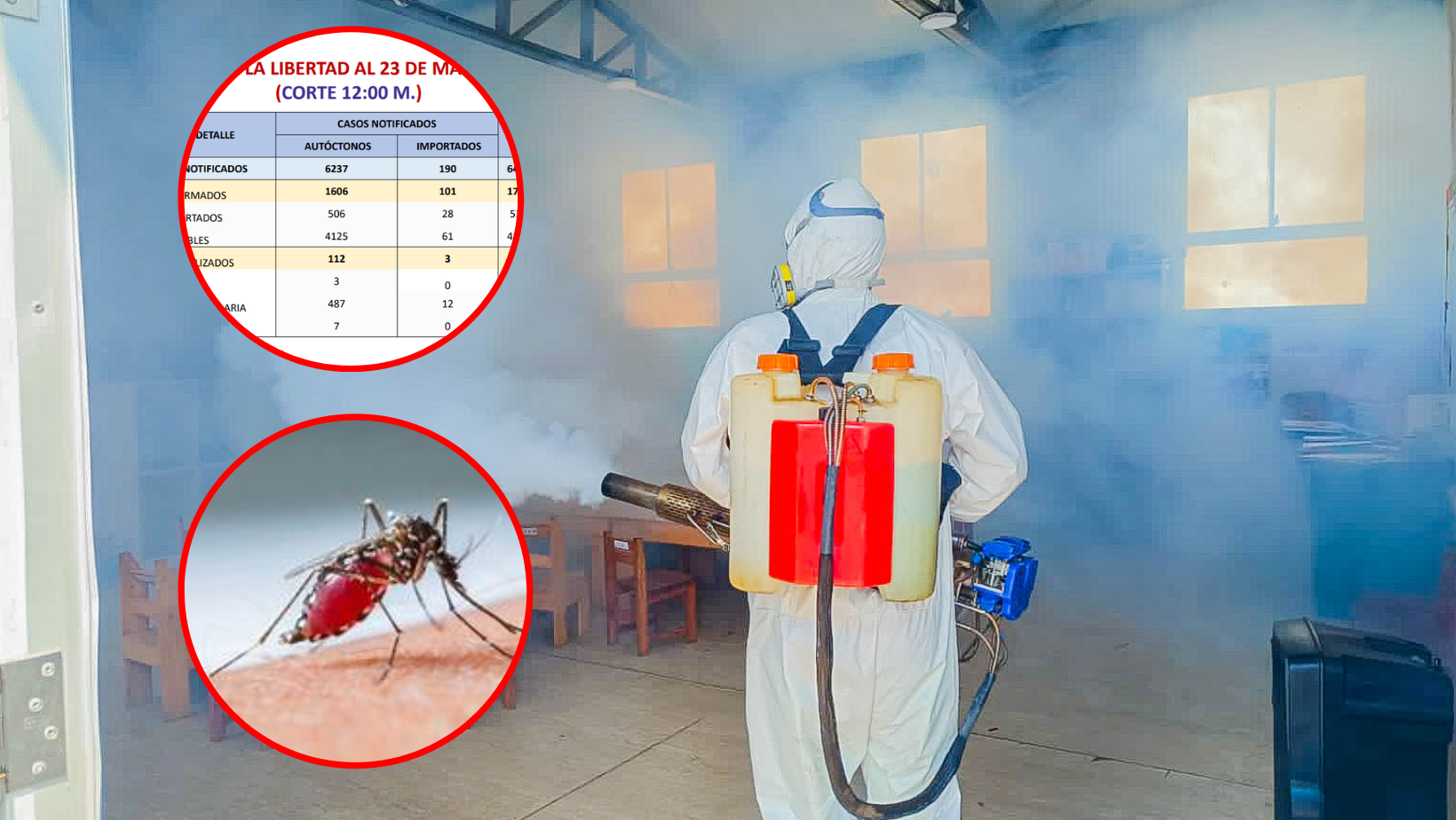 La Libertad: Geresa confirma 1707 casos de dengue