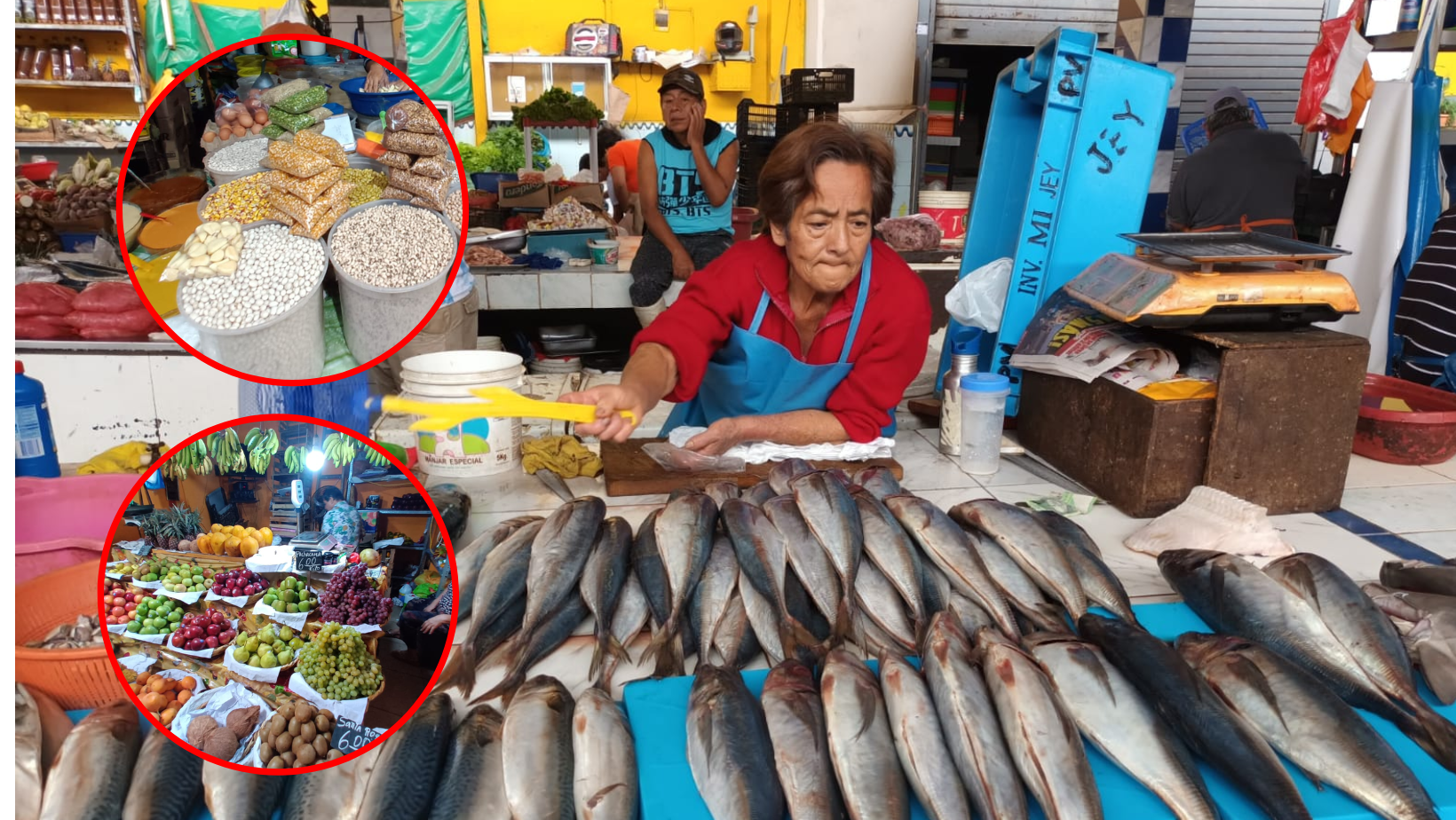 Trujillo: sube el precio del pescado y productos de la canasta básica