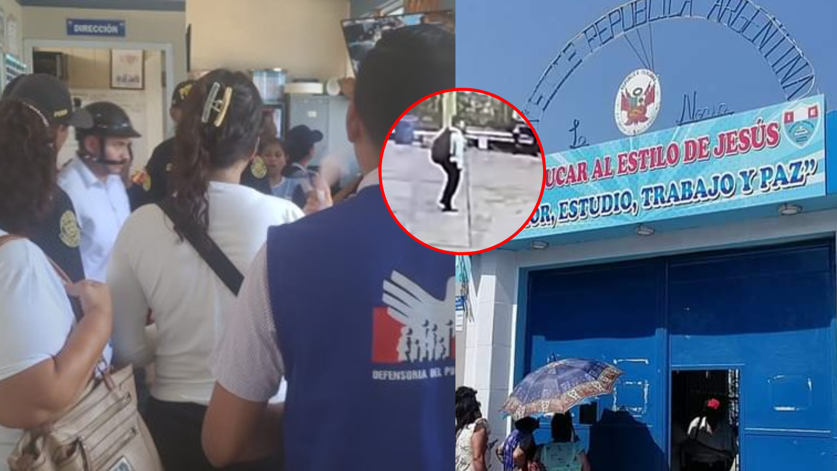 Trujillo: detienen a sujeto por acoso a escolar de la I.E. República de Argentina