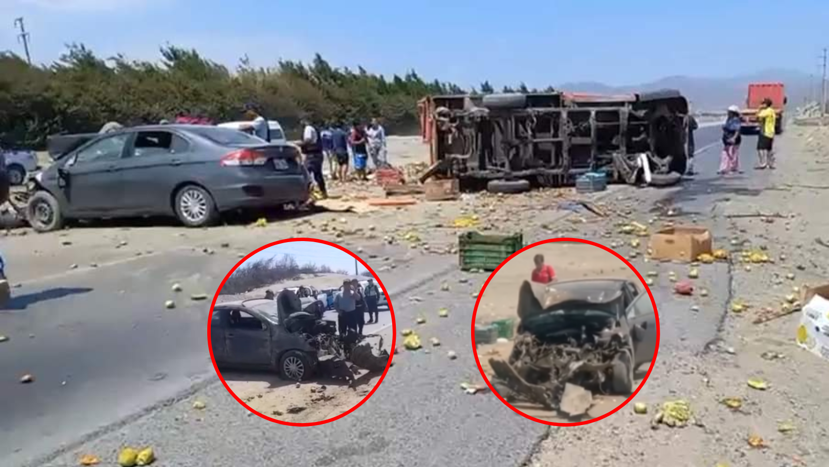 La Libertad: Choque entre auto y camioneta deja una persona fallecida en Chao