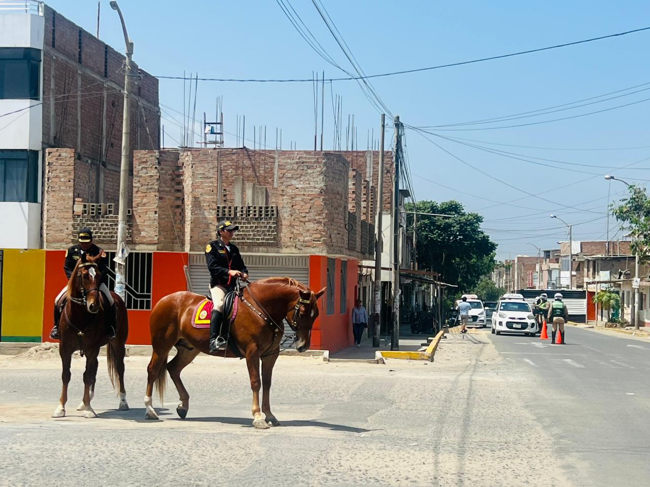 PNP presenta patrullaje a caballo y motorizado para las zonas alejadas de la provincia de Trujillo