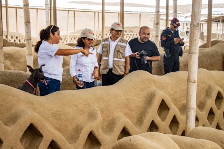 Trujillo: supervisan trabajos del Complejo Arqueológico Chan Chan