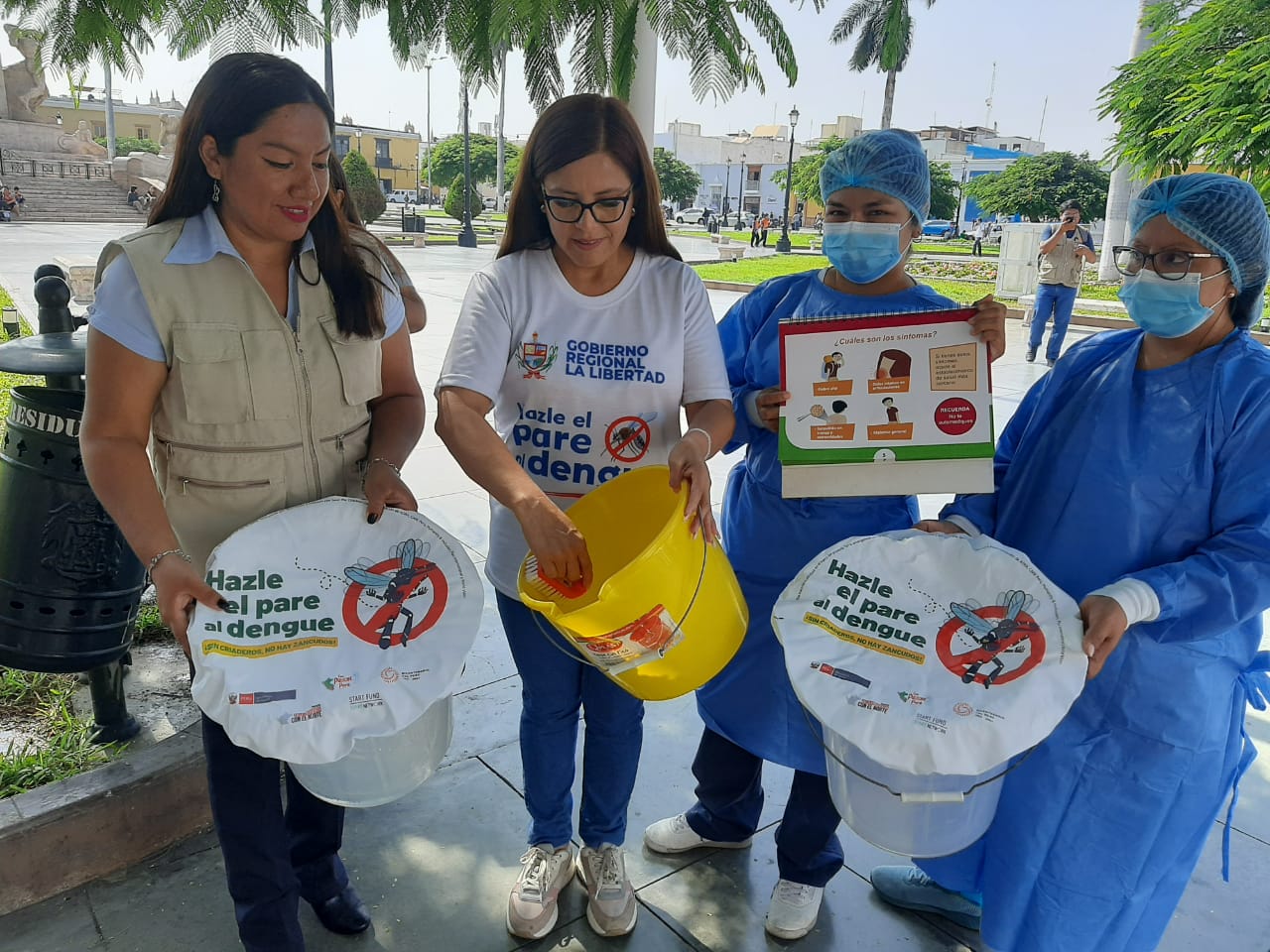 Dengue: Recomiendan lavar y tapar depósitos para eliminar huevos y larvas porque la fumigación solo ataca a los mosquitos adultos