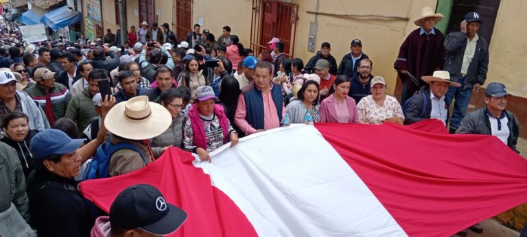 Piura: Ronderos campesinos marchan en contra del proyecto minero Río Blanco